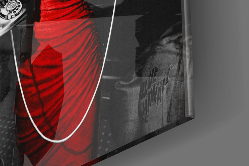 Golden Age Starlet Glass Wall Art